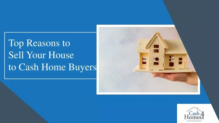 top reasons to sell your house to cash home buyers