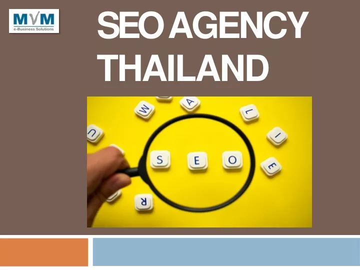 seo agency thailand
