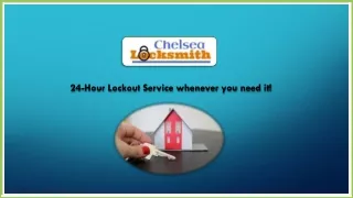24 hour lockout service whenever you need it