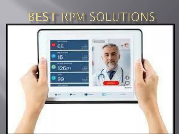 best rpm solutions