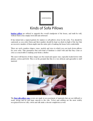 Buy Outdoor Pillows - Comfisonia