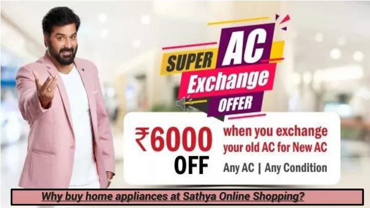 why buy home appliances at sathya online shopping