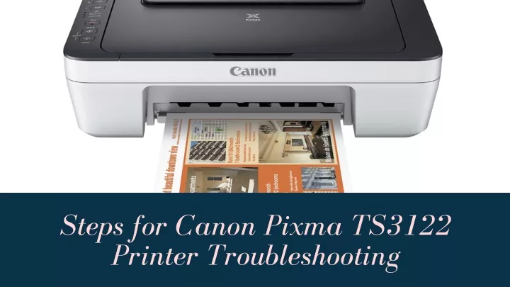 steps for canon pixma ts3122 printer