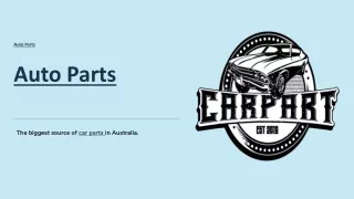 auto parts