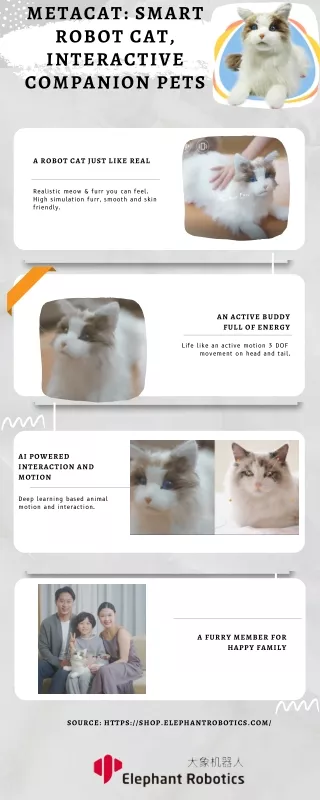 MetaCat Smart Robot Cat, Interactive Companion Pets