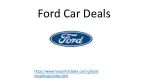 Ford Car Deals - slide 1