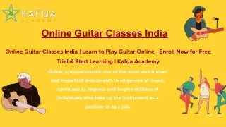Online Guitar Classes India | Learn to Play Guitar Online - Enroll Now