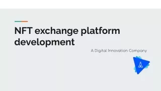 NFT exchange platform development