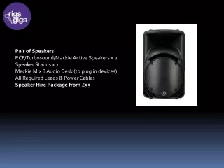backline rental london