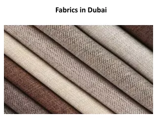 fabrics in dubai