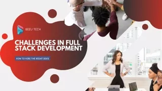 Facing Challenges With Full-Stack? Hire Expert Full Stack Developers