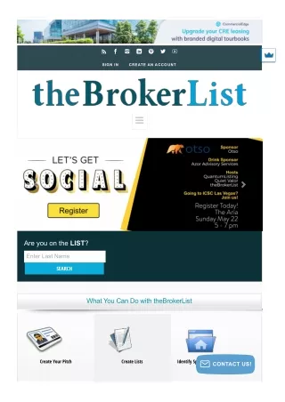 Commercial real estate resources