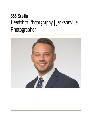 Headshot Portrait Photographer Jacksonville