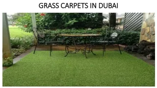 grass carpets in dubai