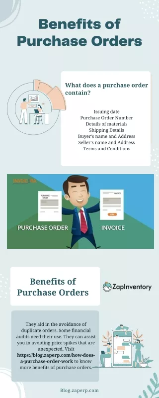 Benefits of Purchase Orders - Blog.zaperp.com