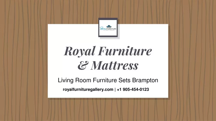 royal furniture mattress