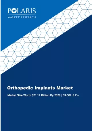 orthopedic implants market