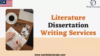 Literature Disserattion Writing Services - Words Doctorate