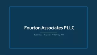Learn about the services provided by a business litigation attorney in New York City