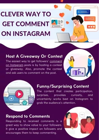 clever way to get comment on instagram