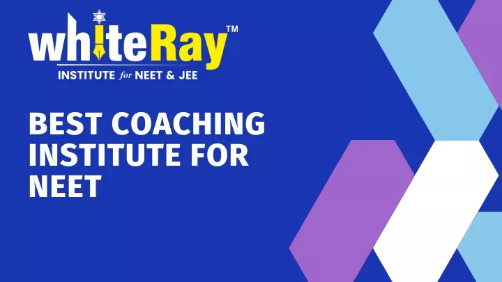 best coaching institute for neet