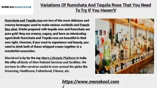 variations of rumchata and tequila rose that you need to try if you haven t