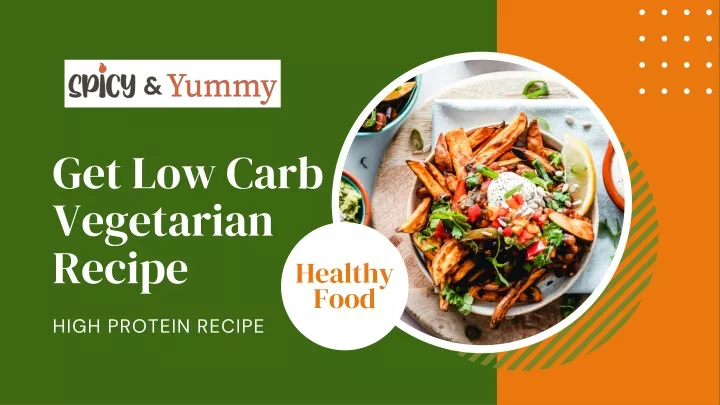 get low carb vegetarian recipe