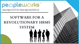 software for a revolutionary hrms system