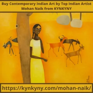 Buy Contemporary Indian Art by Top Indian Artist Mohan Naik from KYNKYNY.