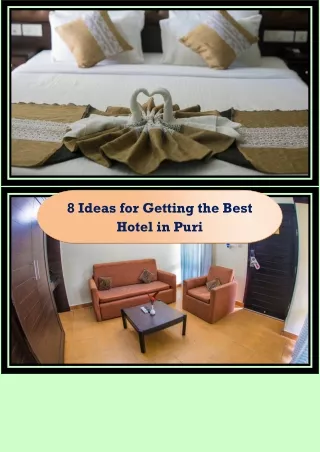 8 Ideas for Getting the Best Hotel in Puri