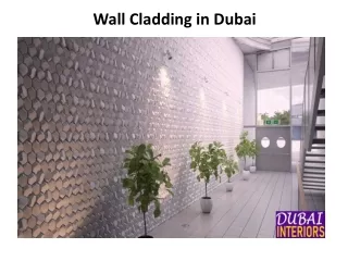wall cladding in dubai