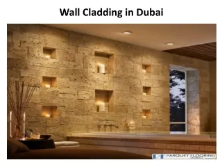 wall cladding in dubai