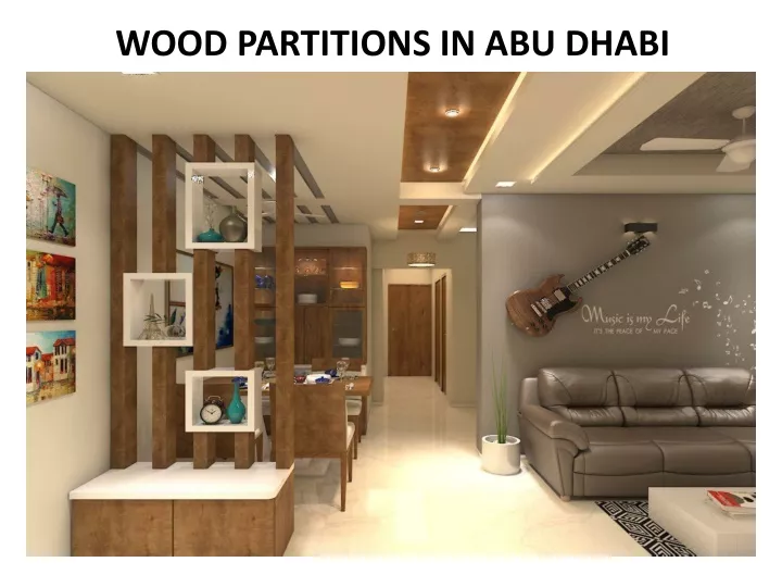 wood partitions in abu dhabi