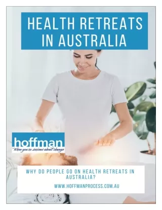 Why Do People Go On Health Retreats in Australia?