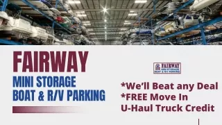 Store Your Stuff With Mini Storage in Alvin, TX