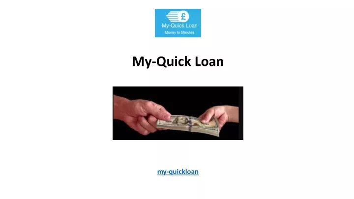 my quick loan my quickloan