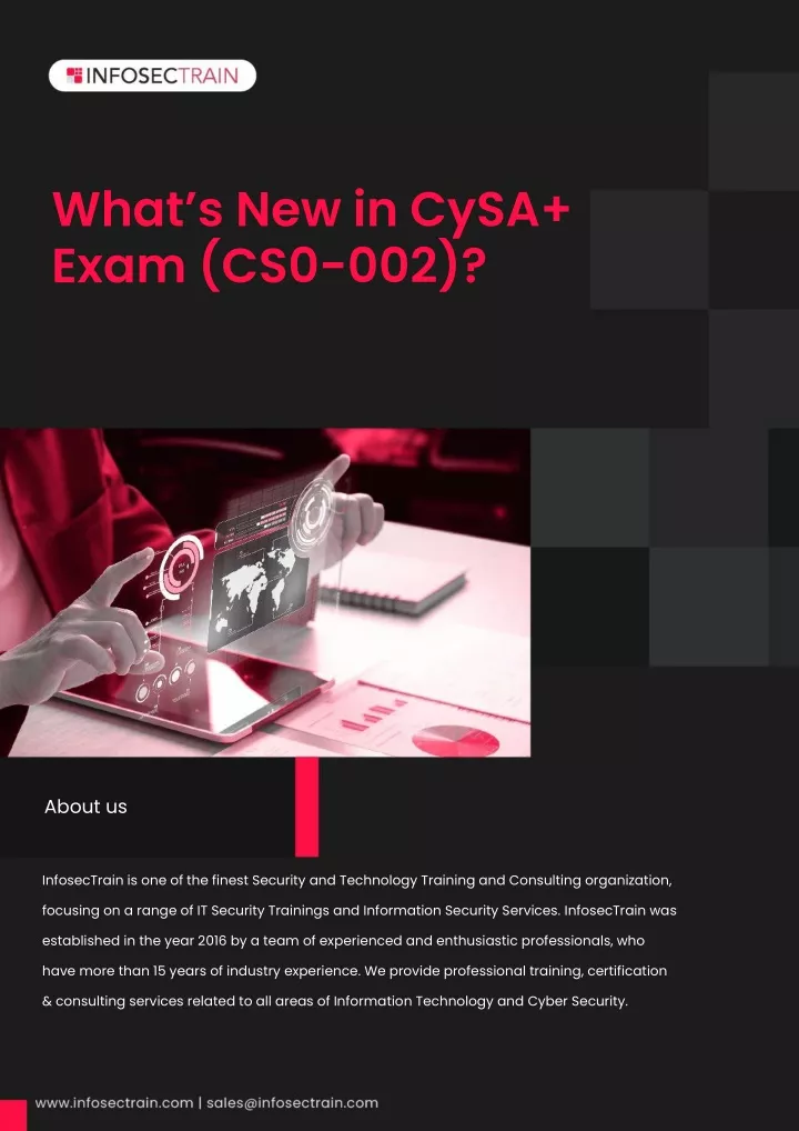 what s new in cy sa exam cs0 002
