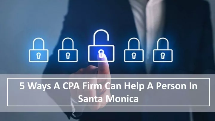 5 ways a cpa firm can help a person in santa