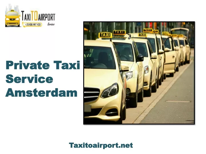 private taxi service amsterdam