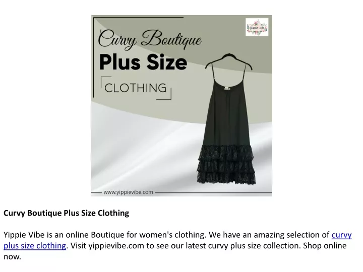 curvy boutique plus size clothing yippie vibe