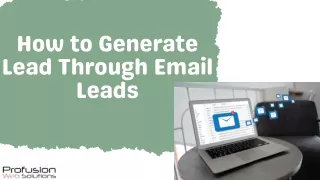 How to Generate Lead Through Email Leads
