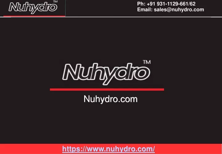 nuhydro com