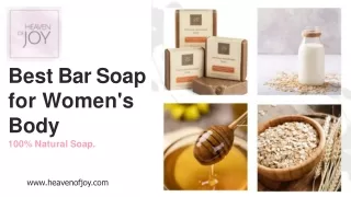 Best Bar Soap for Women's Body