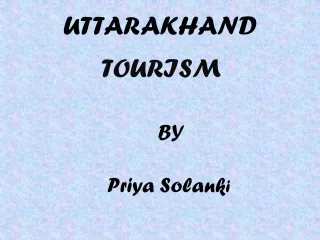 Uttarakhand Tourism