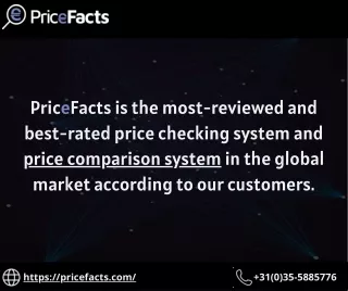 PriceFacts is the most-reviewed and best-rated price checking software.