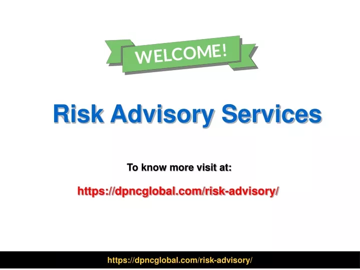 risk advisory services