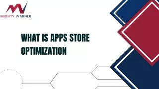 What is app development optimization?