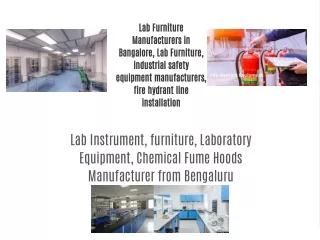 Lab furniture Manufacturers, Laboratory furniture Manufacturers