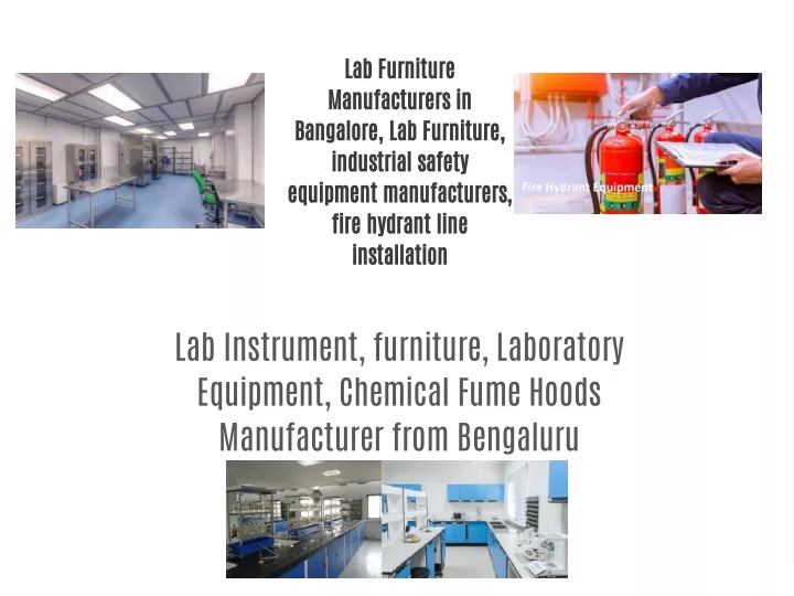 lab furniture manufacturers in bangalore