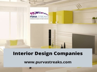 Interior Design Companies